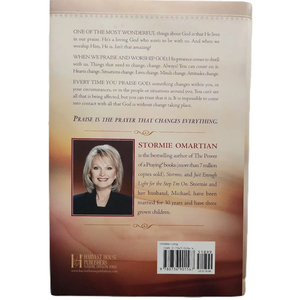 Prayer That Changes Everything:The Hidden Power of Praising God by Omartian NEW